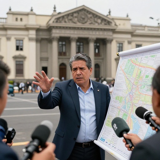 Belmont califica a Lima como un "desastre" y busca diálogo entre niveles de gobierno