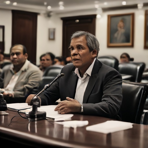 Presidente de la Cámara de Diputados lidera mesa sobre el Fenómeno El Niño en Piura