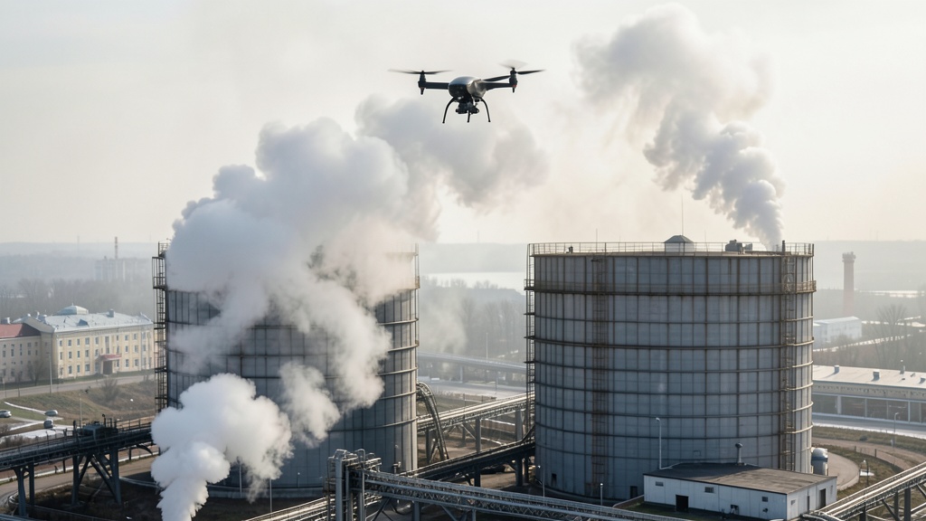 Ataque con drones deja un muerto e incendia dos sitios petroleros en San Petersburgo