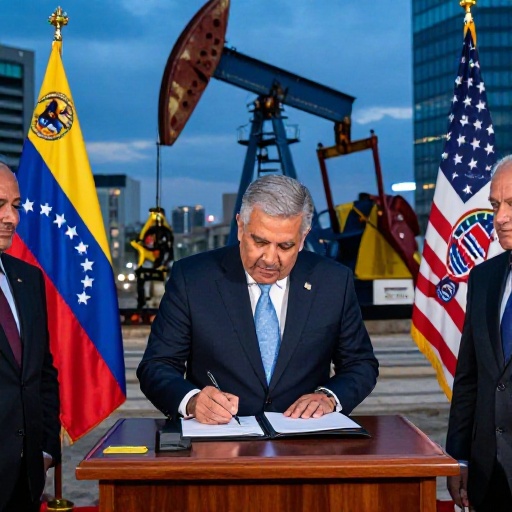 Venezuela y EE.UU.: Acuerdo petrolero por USD 100 mil millones