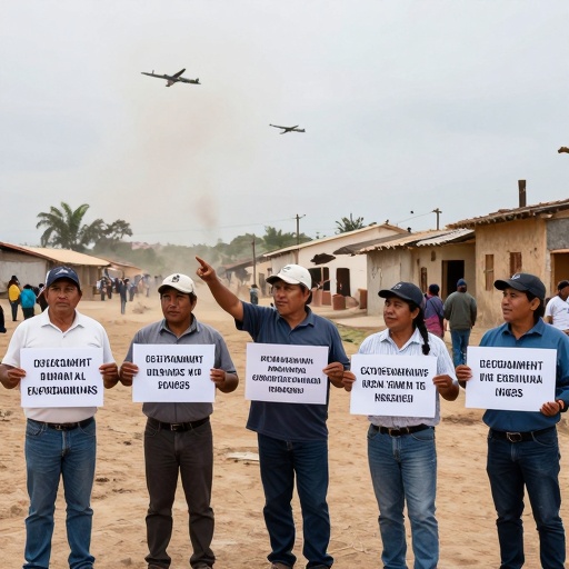 Fuerzas Armadas bombardean aeródromo en Contamana; indígenas exigen explicaciones al Gobierno