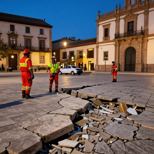 Terremoto magnitude 5.2 sacude Granada: Autoridades evalúan daños tras sismo en Alhendin