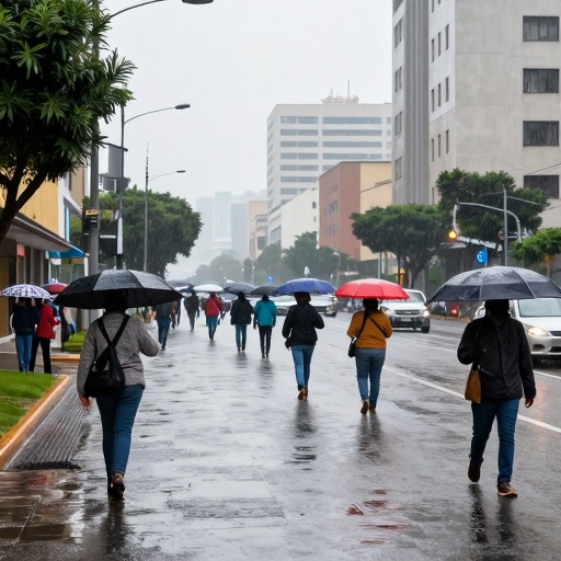 El pronóstico climático advierte sobre lluvias intensas en el sur de Florida