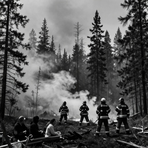 Canadá declara emergencia por incendios que desplazan a 20 mil personas