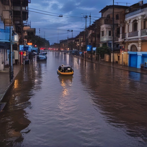Inundaciones en Portuguesa se suman al caos sísmico en Venezuela