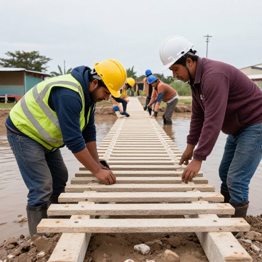 Gobierno envía 25 puentes modulares a Piura y Moquegua por El Niño