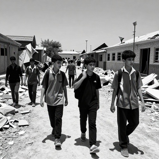 Gaza inicia año escolar tras 3 años de guerra: impacto en educación