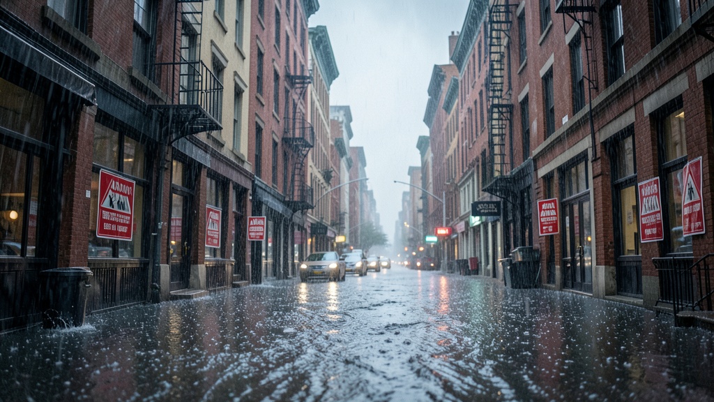 Alerta por Nor'easter en Nueva York: riesgo de inundaciones para este fin